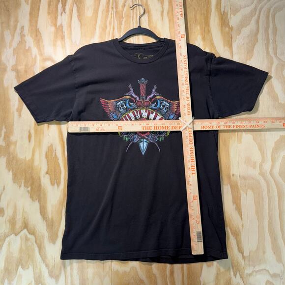 Vintage Y2K heretic 13 ed Hardy style grunge 2000s t-shirt - Picture 4 of 4
